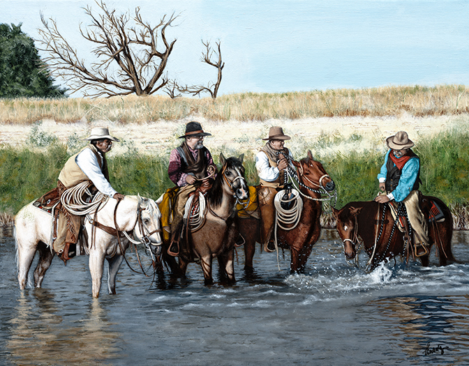 Western Art Paintings for Sale Western Artists LenMondscheinArt
