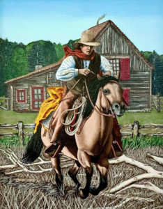 FETCHIN' OLD DOC PETRIE</br></br>
16” x 20”