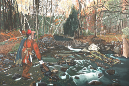 AUTUMN CREEK 1757</br></br>
43"Wx31"H