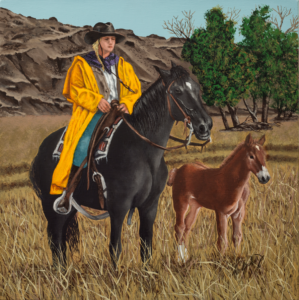 Gettin' The Lay Of The Land</br></br>
23"W X 23"H