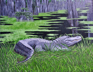 GO GATORS!</br></br>
30”Wx24”H