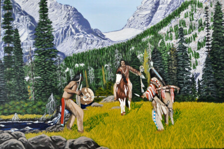 HERE ME! ACCEPT MY COUNTING OF THE COUP!</br></br>
42”Wx30”H