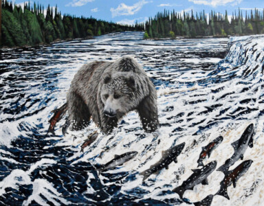 I'M THINKING SASHIMI TONIGHT</br></br>
30”Wx24”H