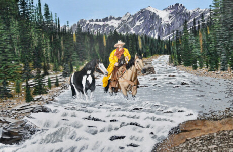 NEXT TIME YOU'RE STAYIN' LOST!</br></br>
40”Wx28”H