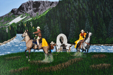 SON YA GOTTA KEEP UP WITH THE REST OF US!</br></br>
40”Wx28”H