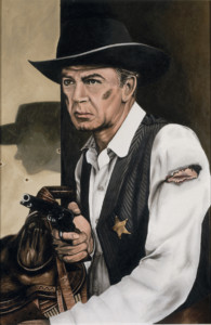 THE SOLITARY MARSHAL</br></br>
30”Wx42”H